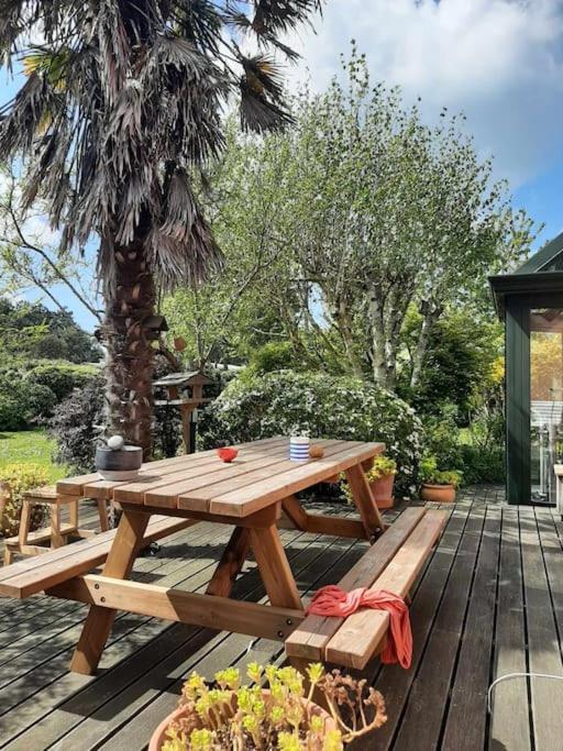 La Maison Rose - Avec Grand Jardin Clos A 300M De La Mer Hauteville-sur-Mer Exterior foto