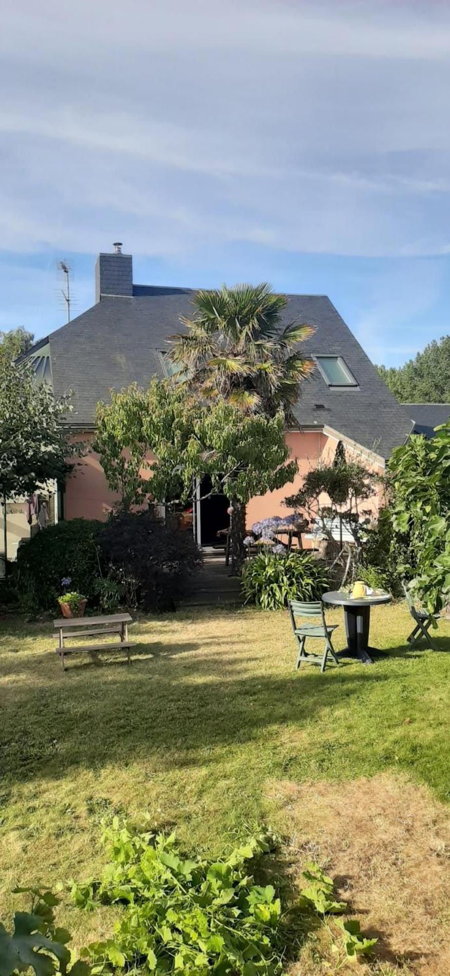 La Maison Rose - Avec Grand Jardin Clos A 300M De La Mer Hauteville-sur-Mer Exterior foto